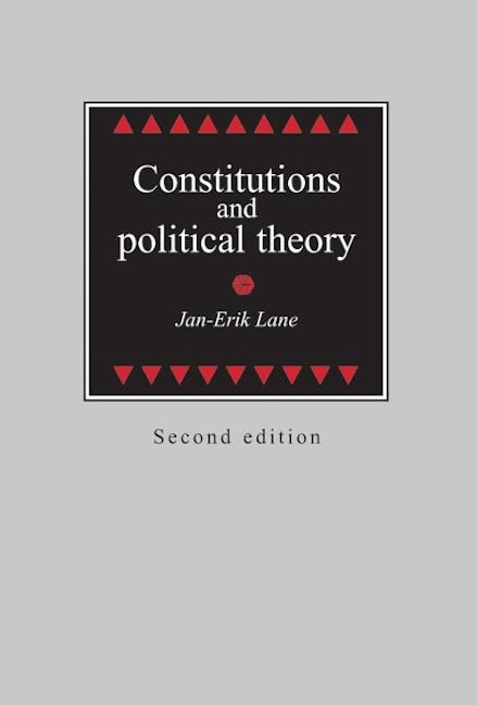 Book cover image for Constitutions and political theory ISBN: 9780719083303